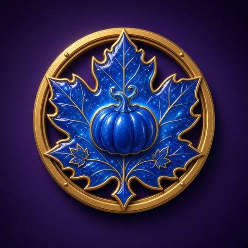 Sapphire Maple Medallion